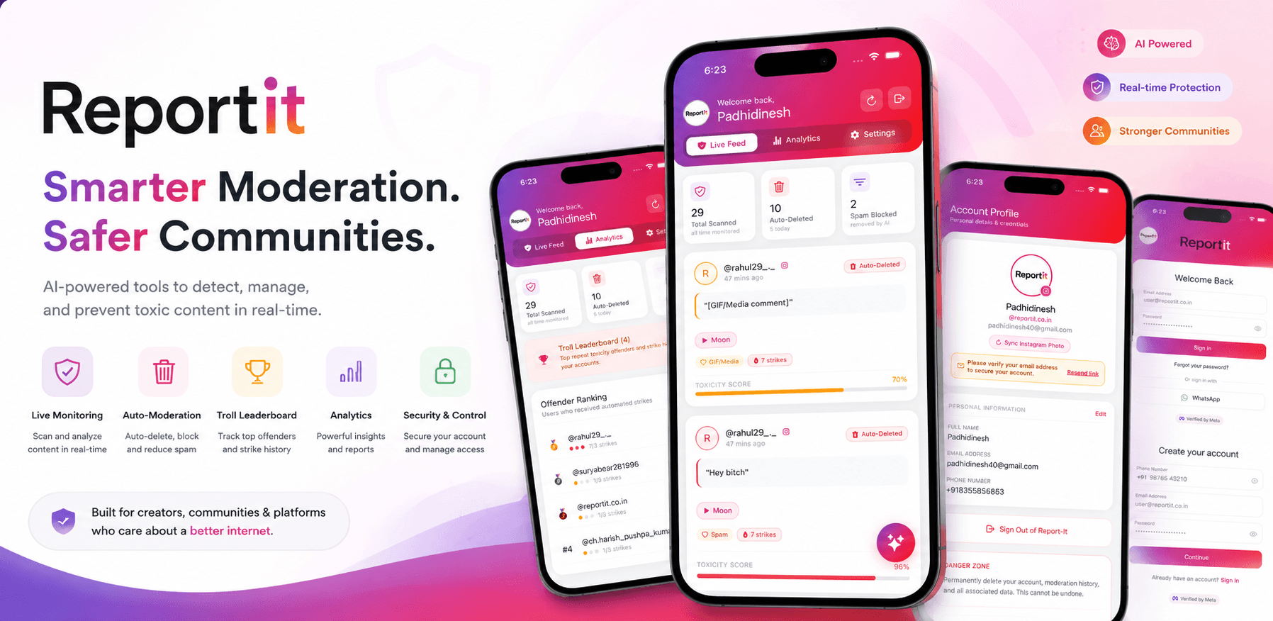 Report-It Mobile App Banner